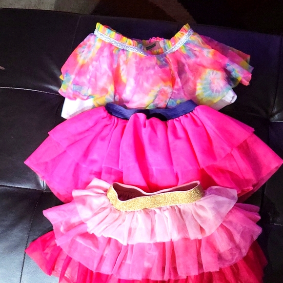 🔥🔥 Hot Pink Toddler TUTU's Trio get All 3 for $10 - Picture 1 of 4